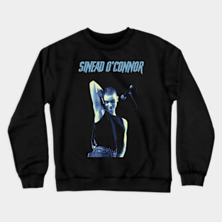 Sinead O Connor Blue Crewneck Sweatshirt